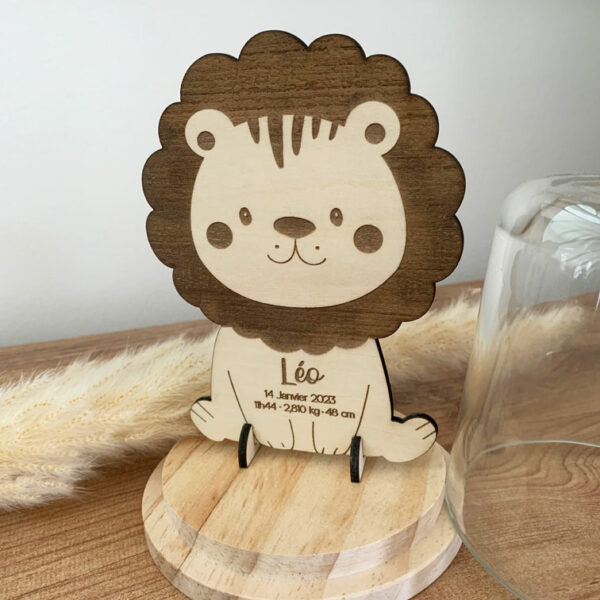 Mousehouse Gifts - Tirelire Lion Adorable Jaune Et Crinière Marron – Cadeau Parfait Pour Enfants Fille Ou Garçon