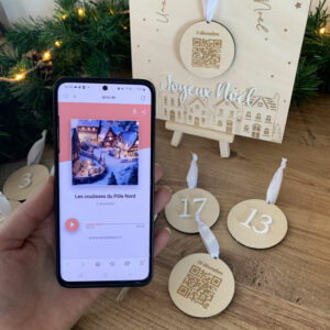 Le calendrier de l’avent audio personnalisé : une idée originale et pleine d’émotion pour attendre Noël