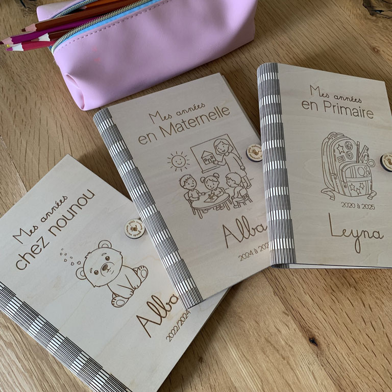 carnet-souvenir-enfance-nounou-maternelle-primaire-collection-bois-epis-de-bois