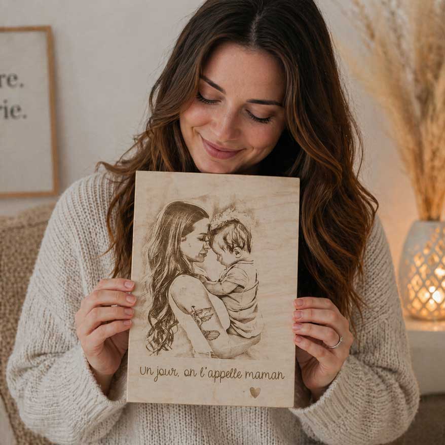 idée cadeau en bois femme